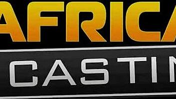 Cute Amateur Blonde African Babe Doesnt Hold Herself Back At Couch Audition