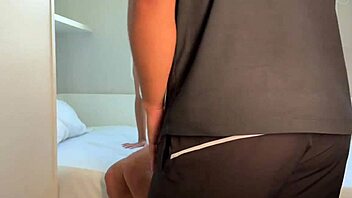 Hardcore pounding with the young Brazilian after workout?