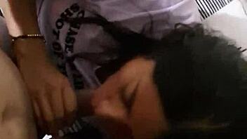 Mamando verga rico with homemade blowjob amateurs