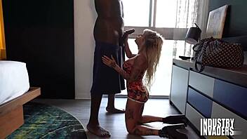 big titty petite latina slut blowing huge black dick sloppy in florida