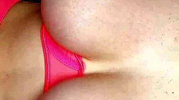 love of boobs - fingering big natural tits in masturbation session.