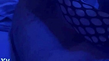 Sexy nylon footjob in leggings.