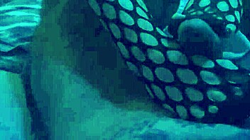 Sexy nylon footjob in leggings.