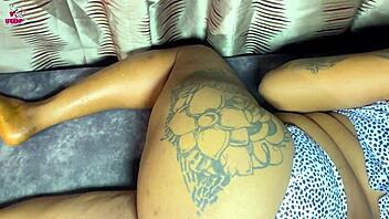 We Almost Got Caught By His Brother While My Husband Fucks Me On The Sofa?