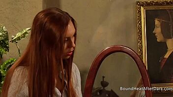 Two Tied Up Lesbian Slaves Whipped By Dom Madame!