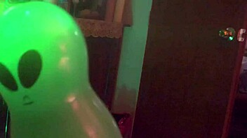 Have You Seen This Alien Inflatable Encounter With Big Tits Blonde Masturbation?