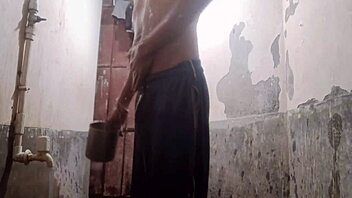 Kolkata Boy Alone In Bathroom