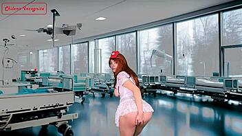 Nurse does perverted things in front of patient with joi!