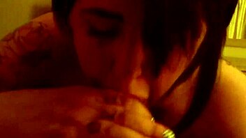 Friend Gives Me a Blowjob in Homemade Emo Teen 18+ Deepthroat Session