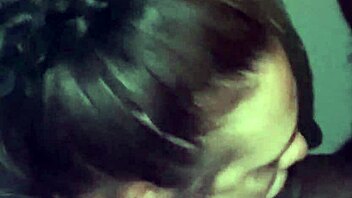 Wow, I'm giving a thick black cock amazing head!