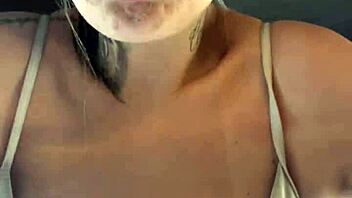 Amateur Trains in Thong Bikini at Copacabana Hotel