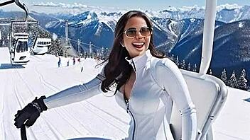 My ski resort weekend got wild, ya know!