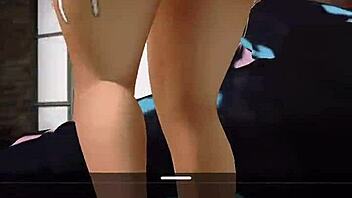 big booty latina bitch joins party twerking her ass. she gives jerk off instructions to everyone