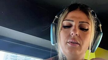 Amateur Trains in Thong Bikini at Copacabana Hotel