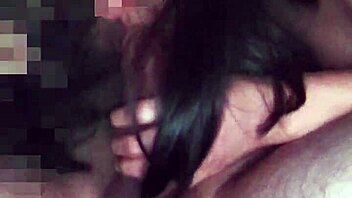 Amiga sucks my cock then rides in the car