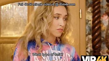 beautiful couple plays chocolate starfish game with rimjob and ass licking in vip4k.