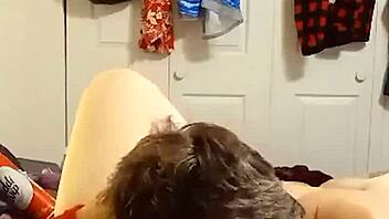 Jerry Sucks Whip Cream Off Milf's Big Tits And Eats Pussy To Orgasm