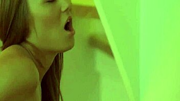 Hottie grabs a toy for intense solo play