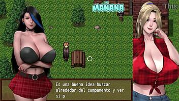 trapped in sexual camp with big tits girls