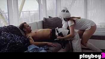 Horny petite 18+ teen rides a bfs big cock like a nympho 😏