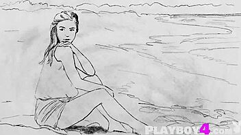 sexy milf lilii just posing outdoor totally naked, showing her stunning body