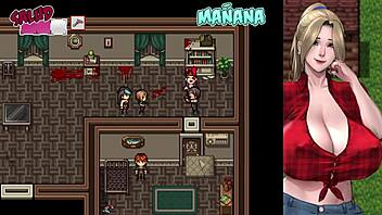 trapped in sexual camp with big tits girls