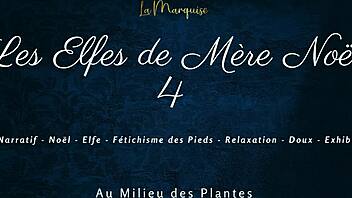les elfes de mère noël 4 - french dirty talk joi foot fetish