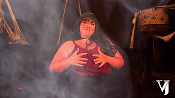 witchy halloween ft brother love with cum covered belly and clit play