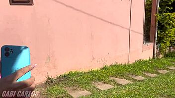 Homemade Sex With Cuckold's Friends On Video Call