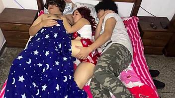 ugh, my wife’s sharing a room with her friend... feels like he’s banging her beside me