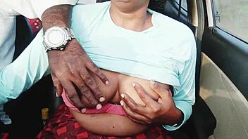 Desi Girl Has Intense Car Sex With Dirty Talks And Orgasms!