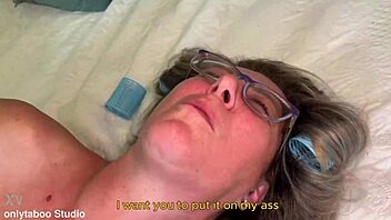 granny's tight ass stretched wide by huge black cock, damn! 😲