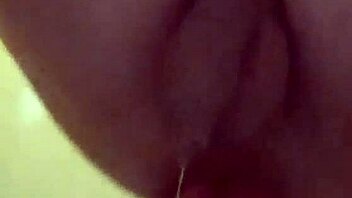 male squirt happening with two sandals helping in that stretched ass