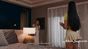 Lesbian cherry popped hard forgot men anna claire clouds ameena green