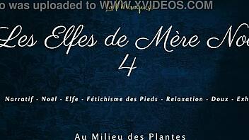 les elfes de mère noël 4 - french dirty talk joi foot fetish