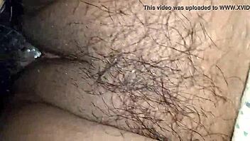 my wife's tight pussy is so hairy and feels amazing when fucking