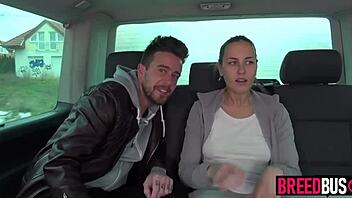 Breedbus Threesome: Vanessa Decker, Luke Hotrod, Mea Melone