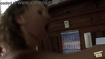 she looks not so experienced but that didnt stop this guy to ass fuck her