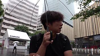 Z Generation Gal with H Cup in Homemade Action