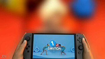 Big Tits Titty Fuck In 1 2 Switch Game!