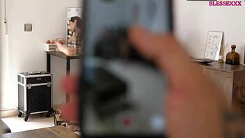 Anal blackmail on my stepmother leads to assfucking and cumshot with big tits.