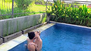 Love eating her pussy in the pool?