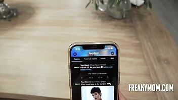 Blindfold prank with stepmom - audrey madison