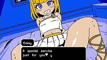 Emi asks, 'Want to see me show panties and get fucked legs raised?'