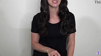 Oh, the reluctant wife is dancing erotically!