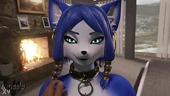 Breeding A Blue Vixen With Monster Cock