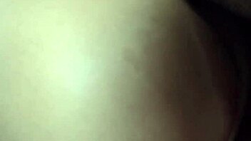 Man fucks tight pussy from behind in doggystyle, feeling the tightness.