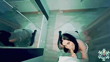 step sister seducing step brother for creampie and anal