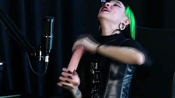 blonde teen in cosplay compilation with sheer red outfits