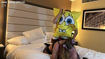 Spongebob Fucks Hot Milf Trans Woman
